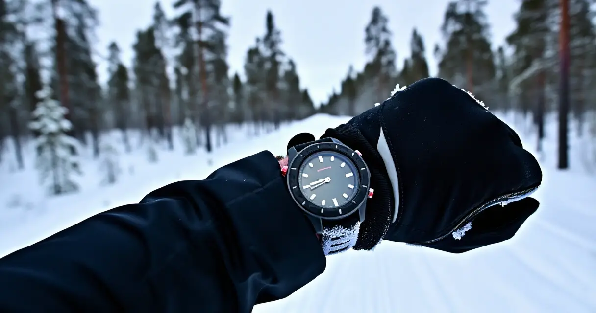 Älykellon Suomi-testi: näin Garmin selviää Lapin -30 asteen pakkasesta